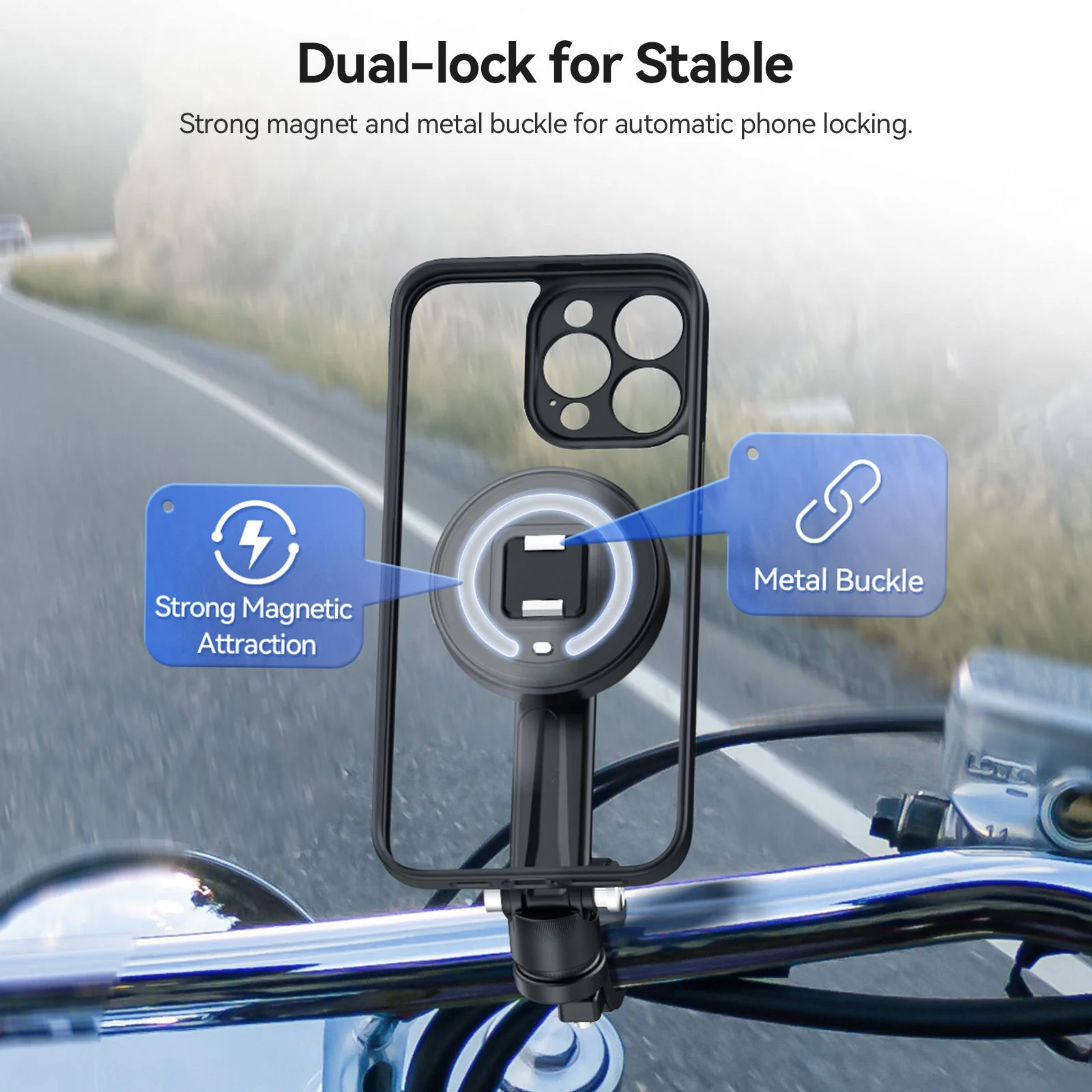 Telesin Bike Handlebar Mount for Phone - Image 11