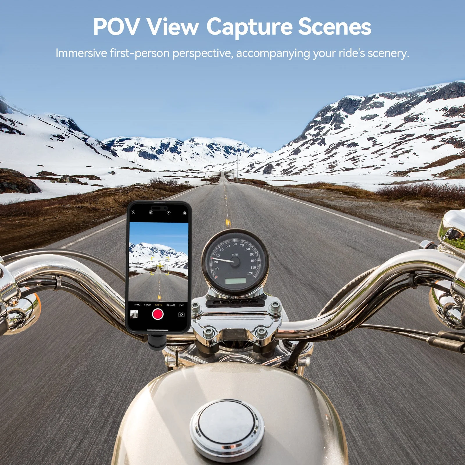 Telesin Bike Handlebar Mount for Phone - Image 3