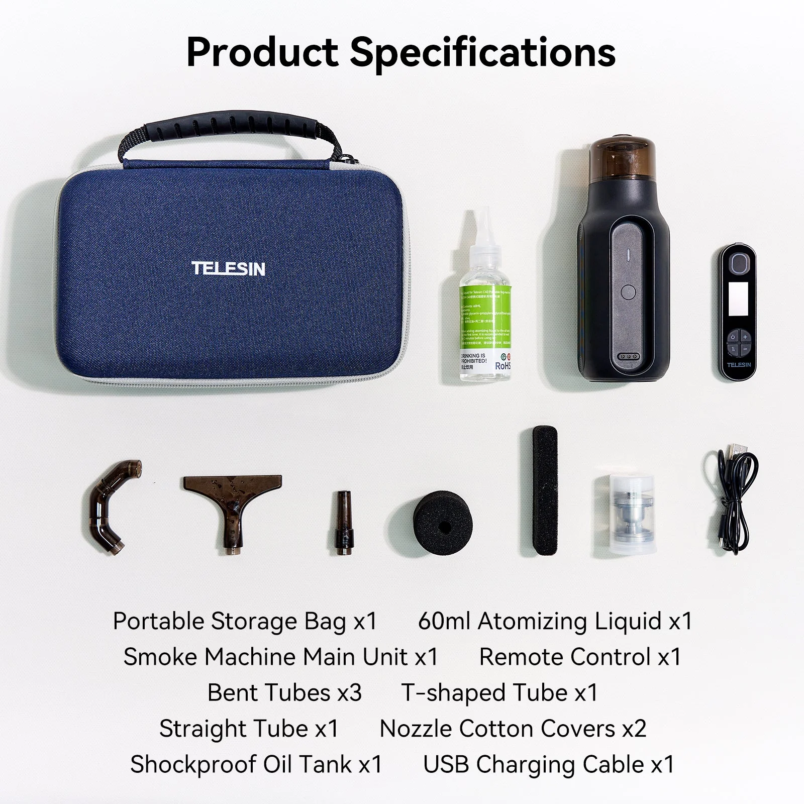 TELESIN C40 Portable Fog Machine - Image 15