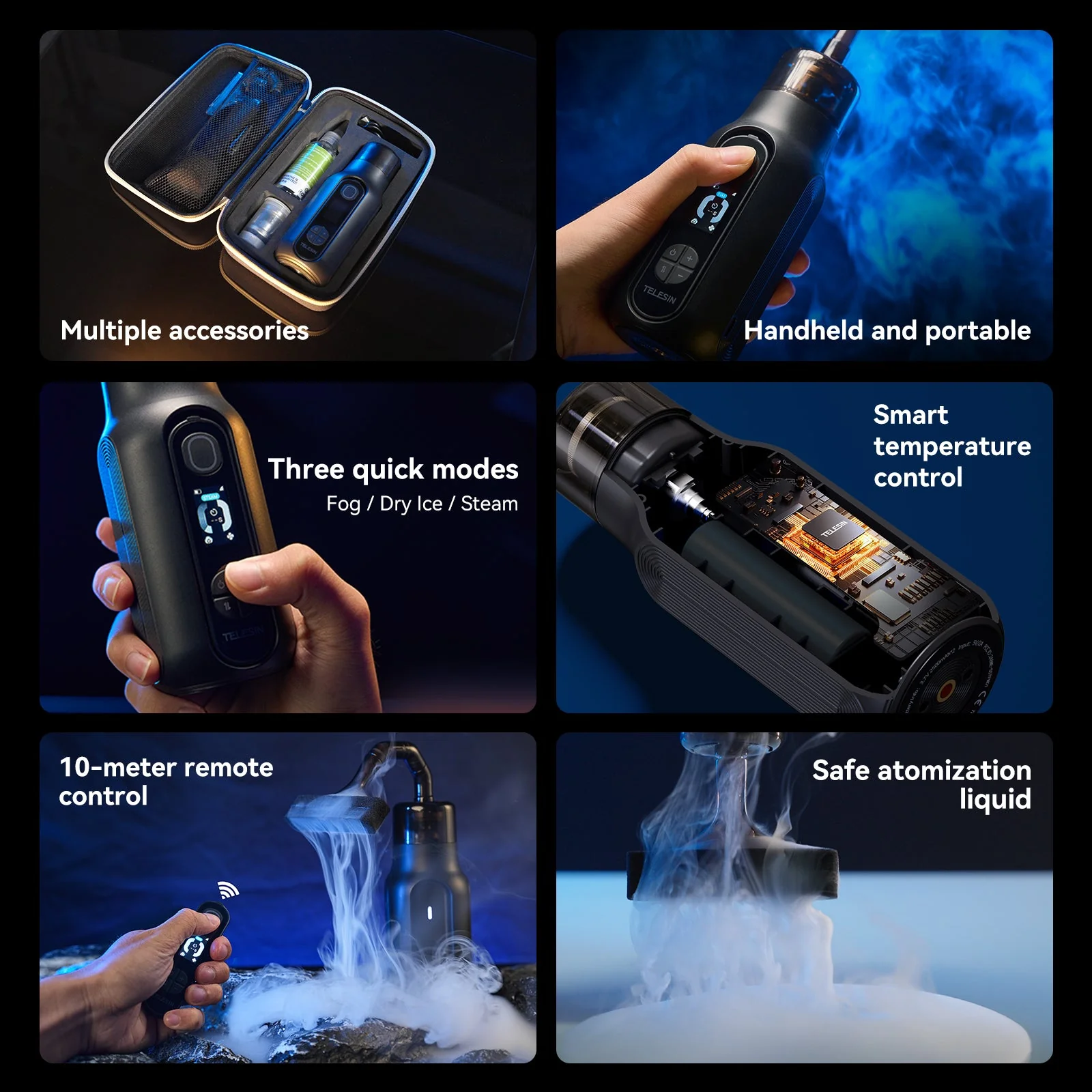 TELESIN C40 Portable Fog Machine - Image 4