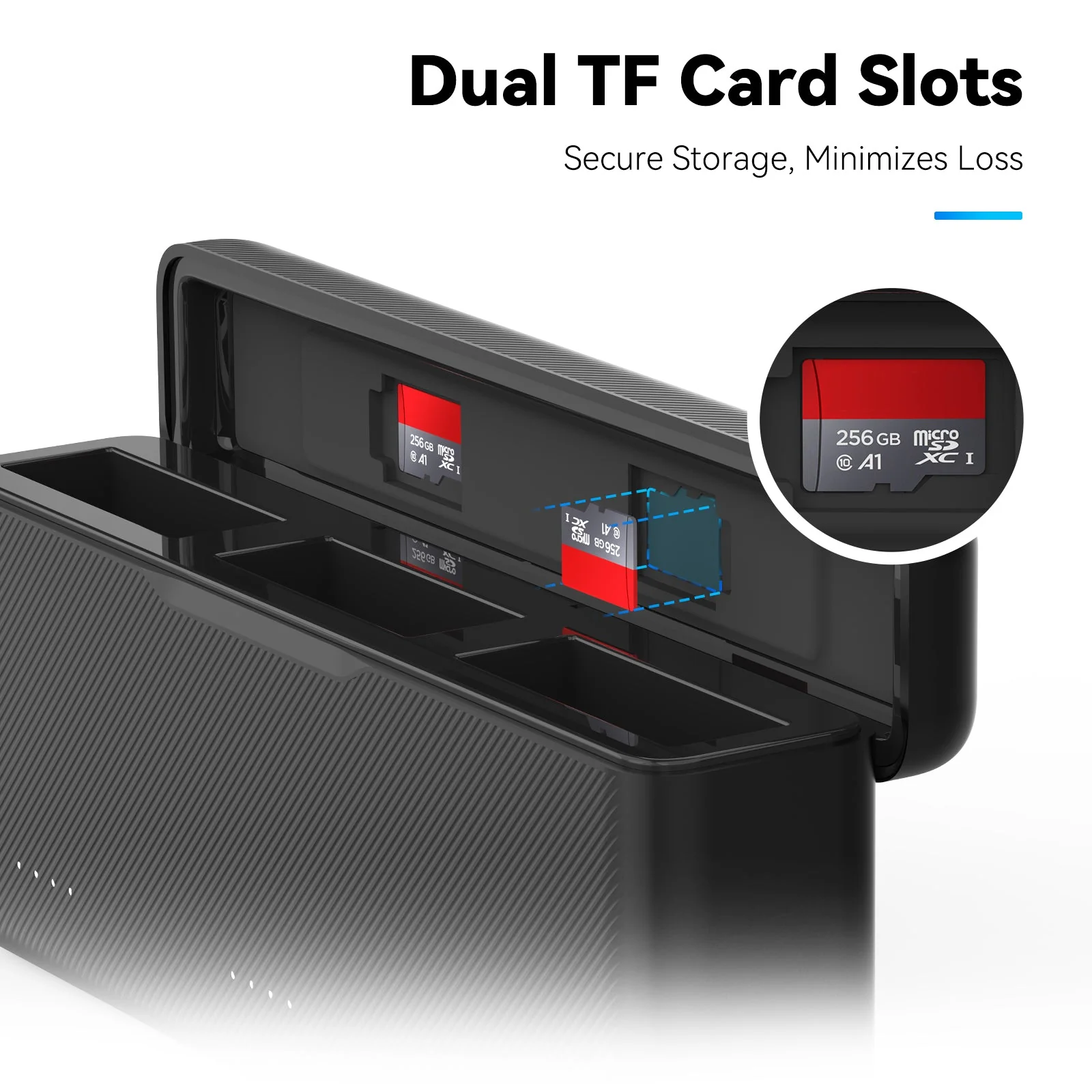 Telesin charging box for DJI Action4/3/5pro - Image 3