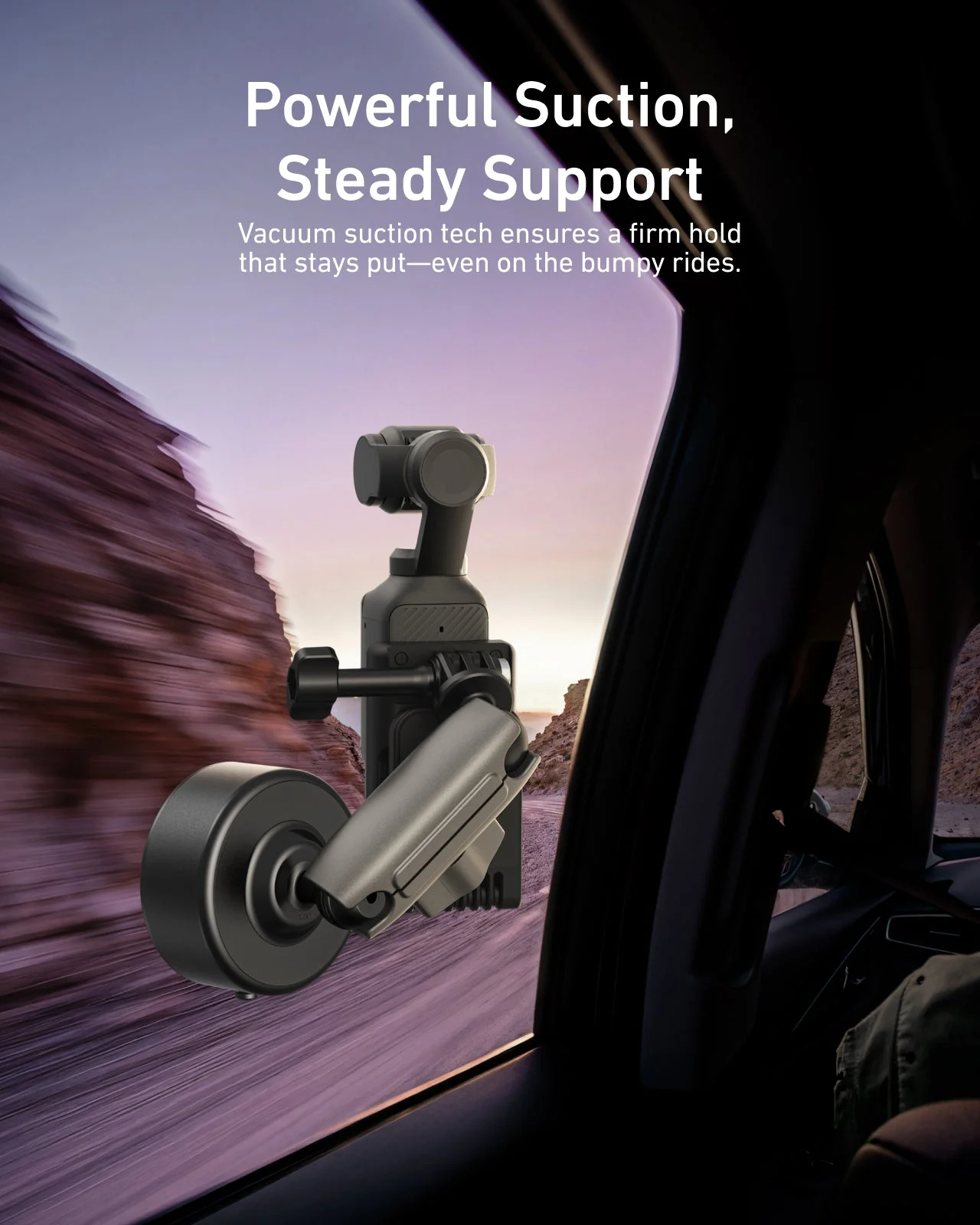 Electric Suction Cup Mount for DJI Osmo Pocket 3 - Image 7