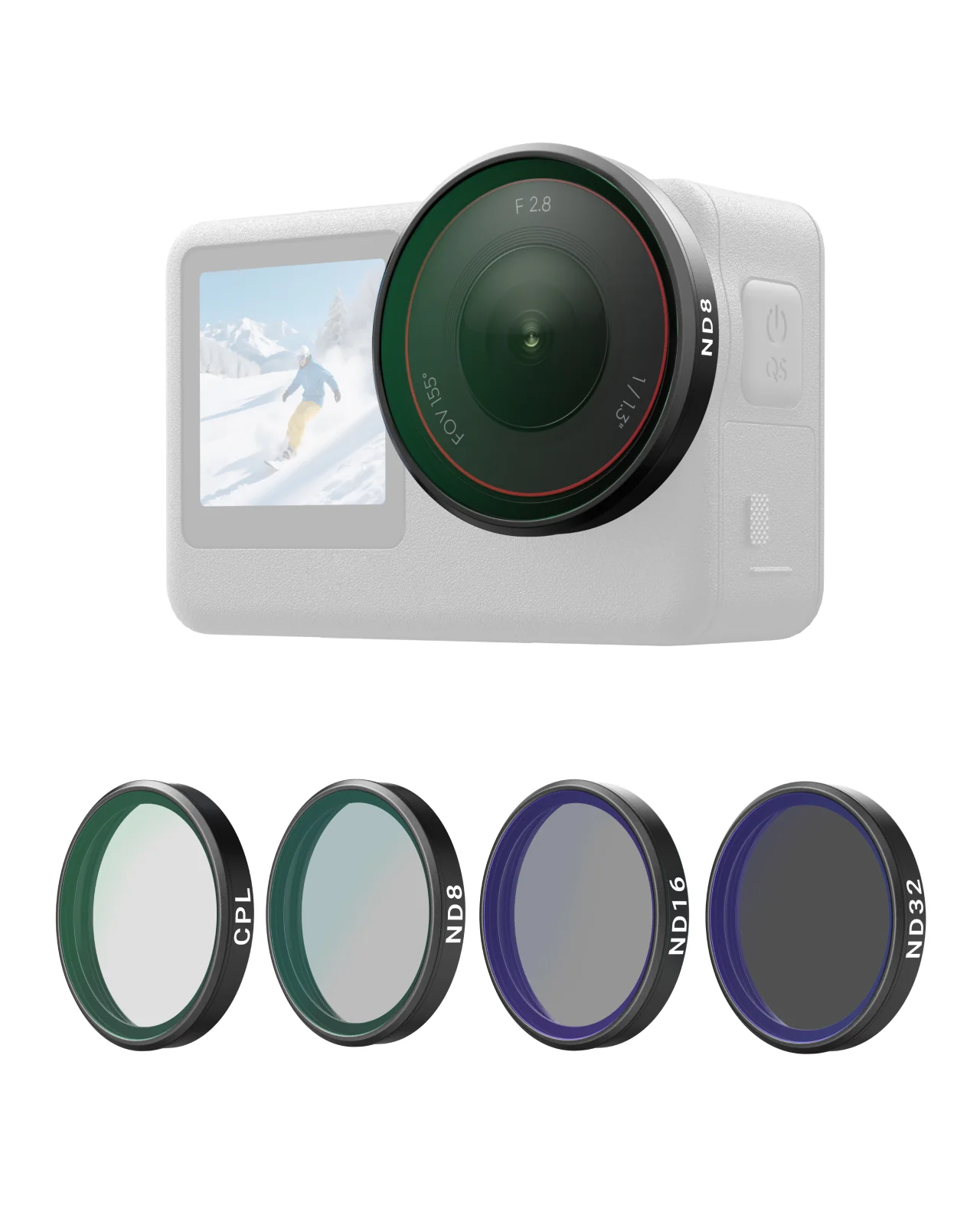 Filter Kits (CPL/ND8/16/32) for DJI Osmo Action 6 - Image 15