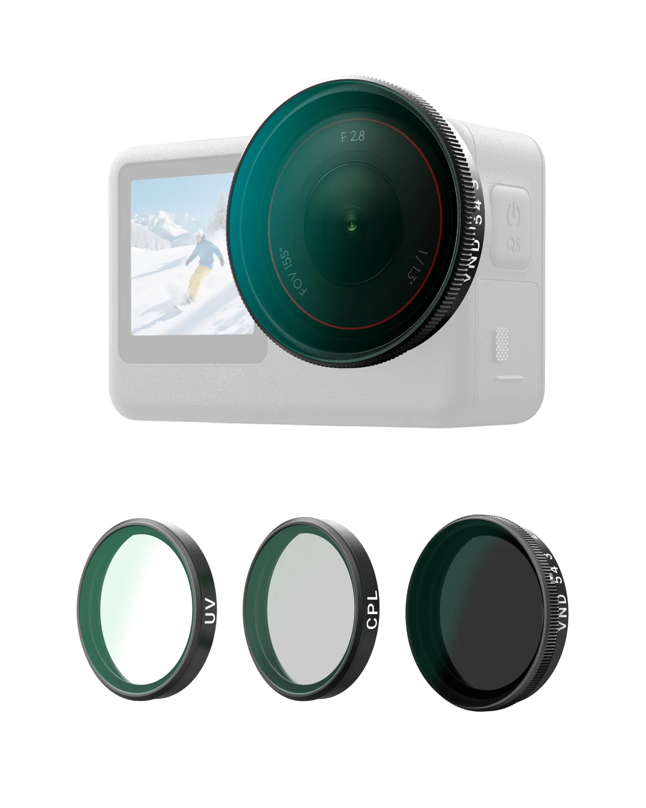 Filter Kits (CPL/ND8/16/32) for DJI Osmo Action 6 - Image 16