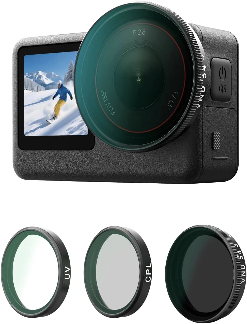 Filter Kits (CPL/ND8/16/32) for DJI Osmo Action 6 - Image 4