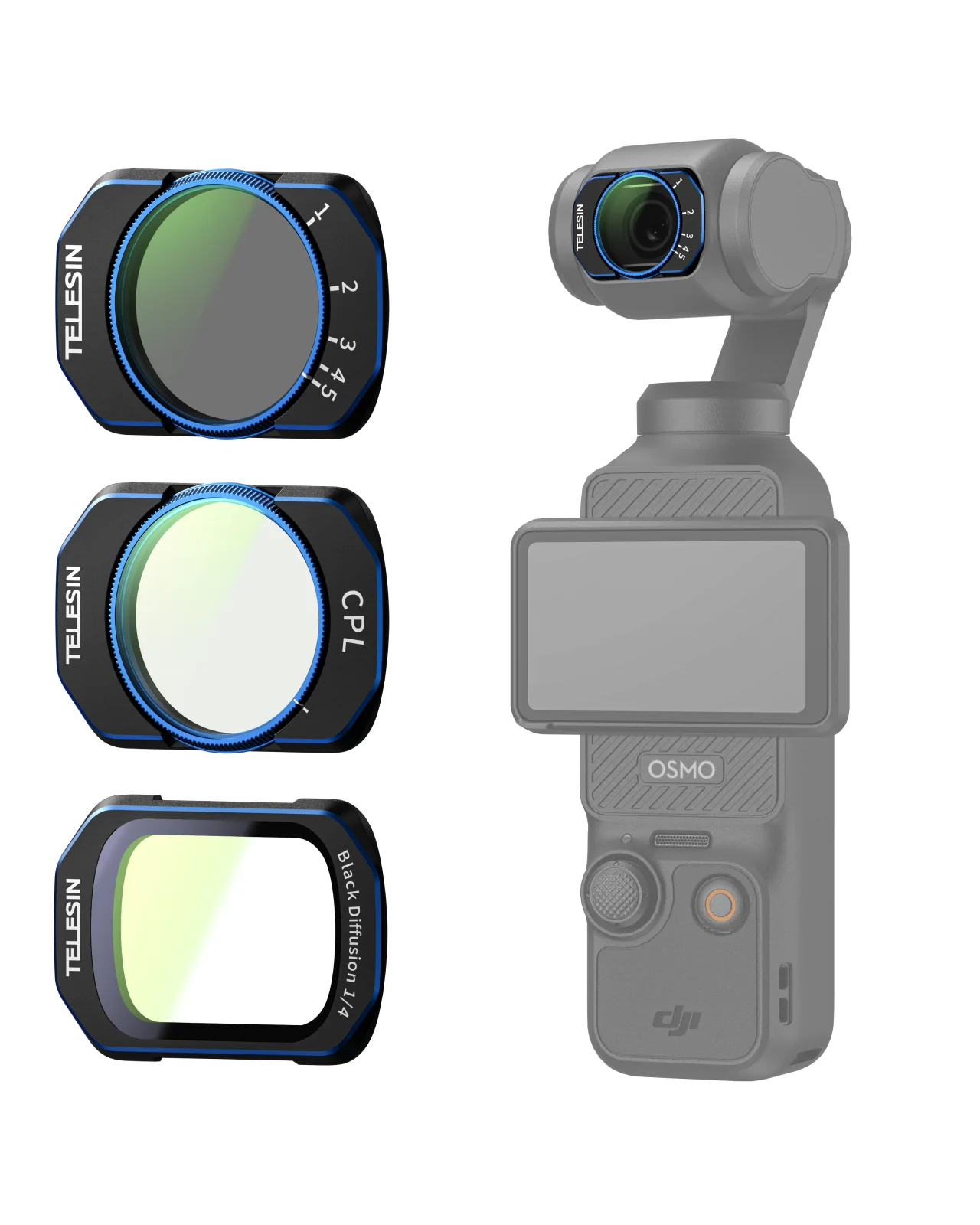 Filter Kits (CPL/VND/ 1/4 Black Mist) for Pocket 3 - Image 12