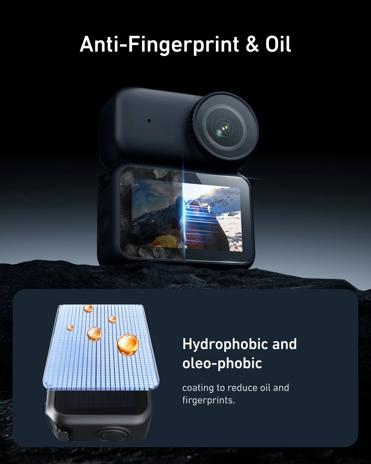 TELESIN Flexible Lens Protector for DJI Osmo Nano - Image 2