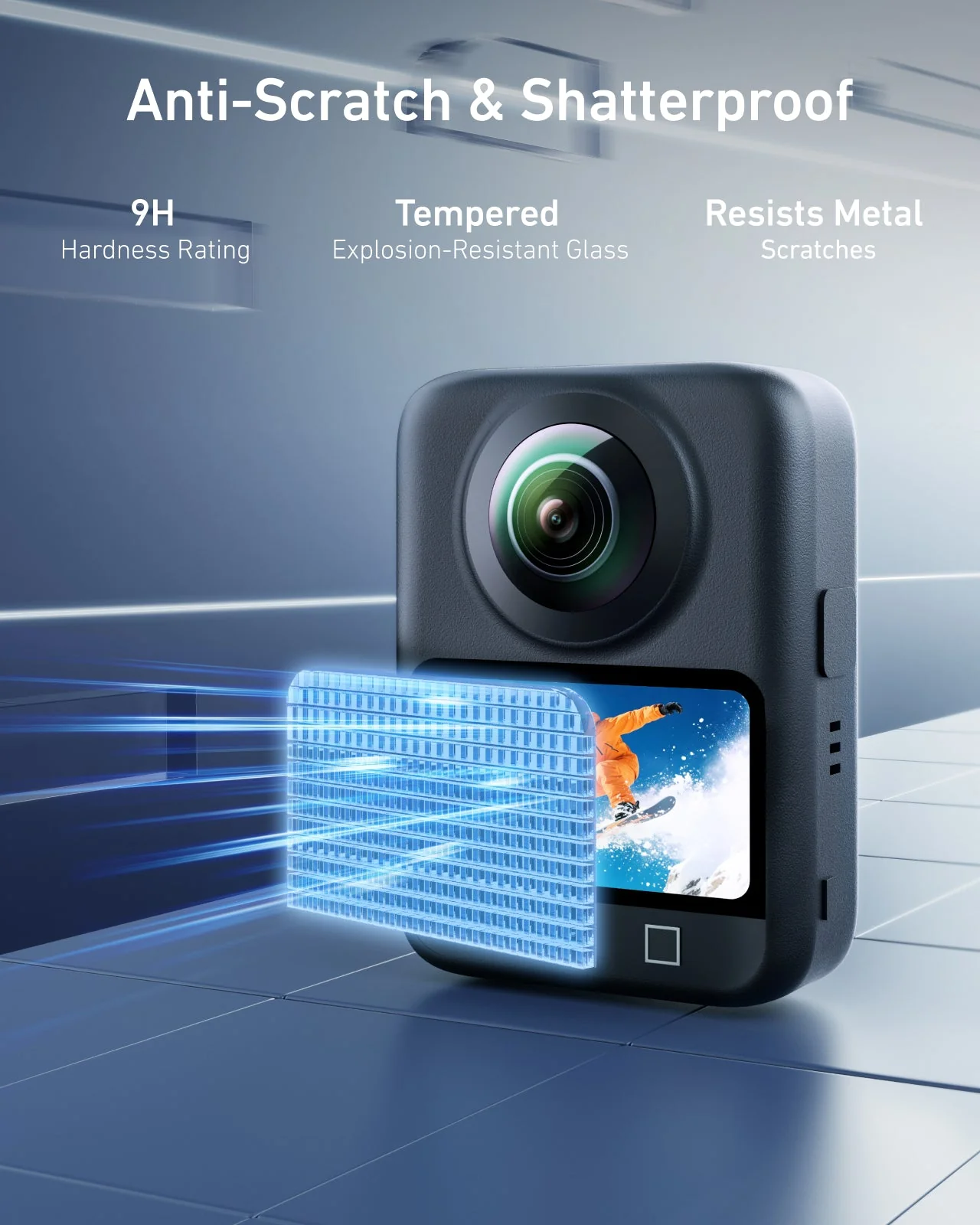For Osmo 360 Explosion-Proof Glass - Image 2