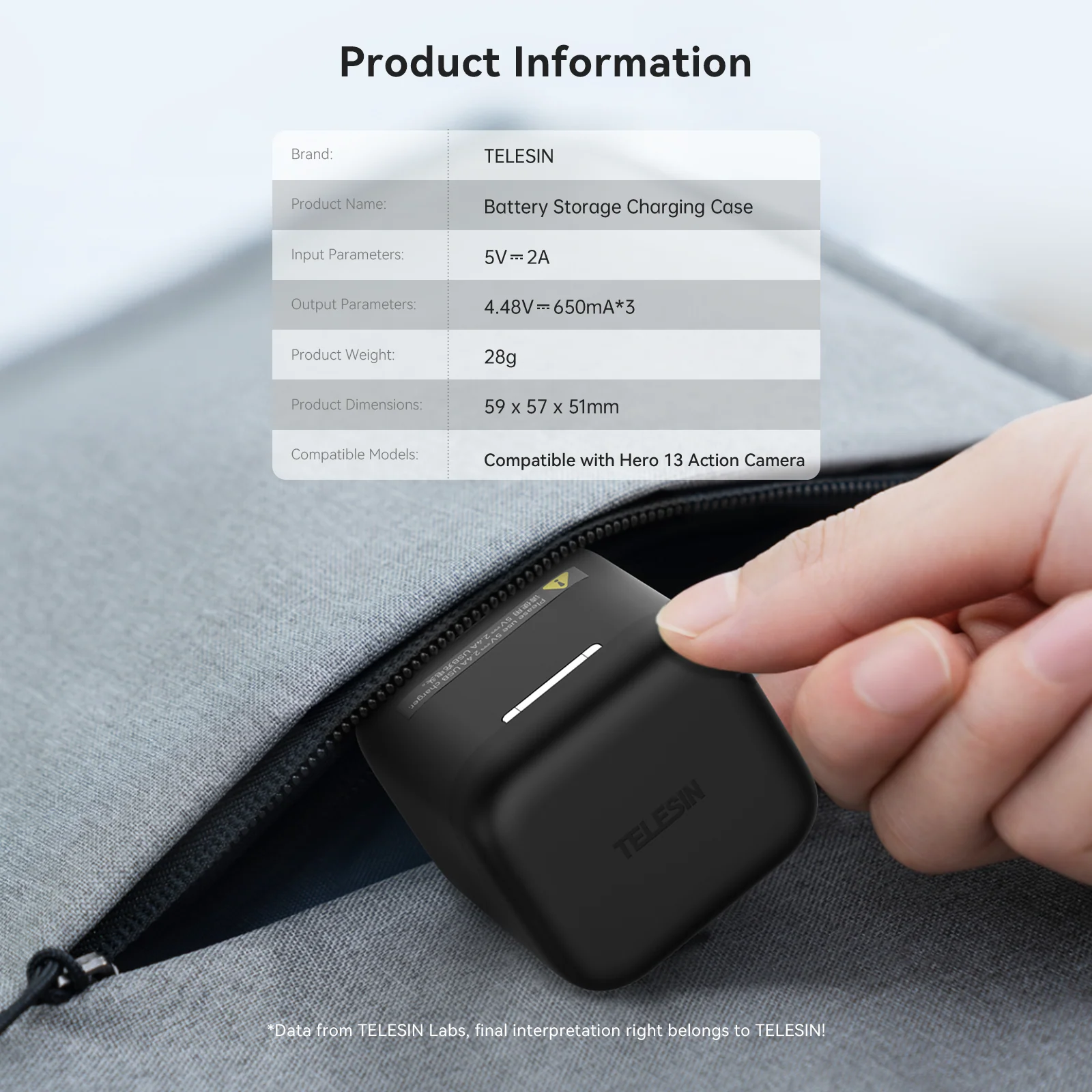 Retractable charging box for Gopro 13 - Image 8
