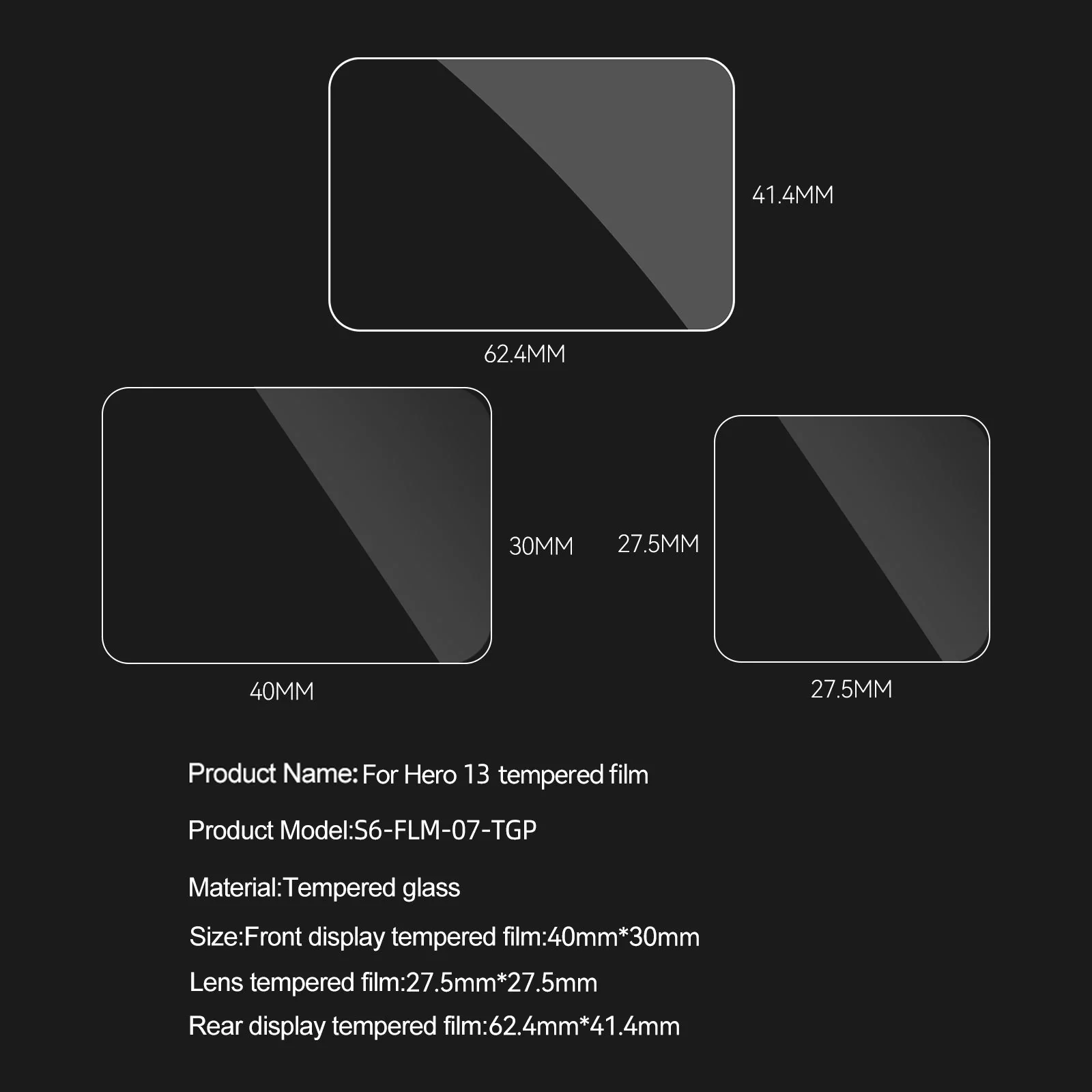 Tempered Film for GoPro Hero 13 - Image 11