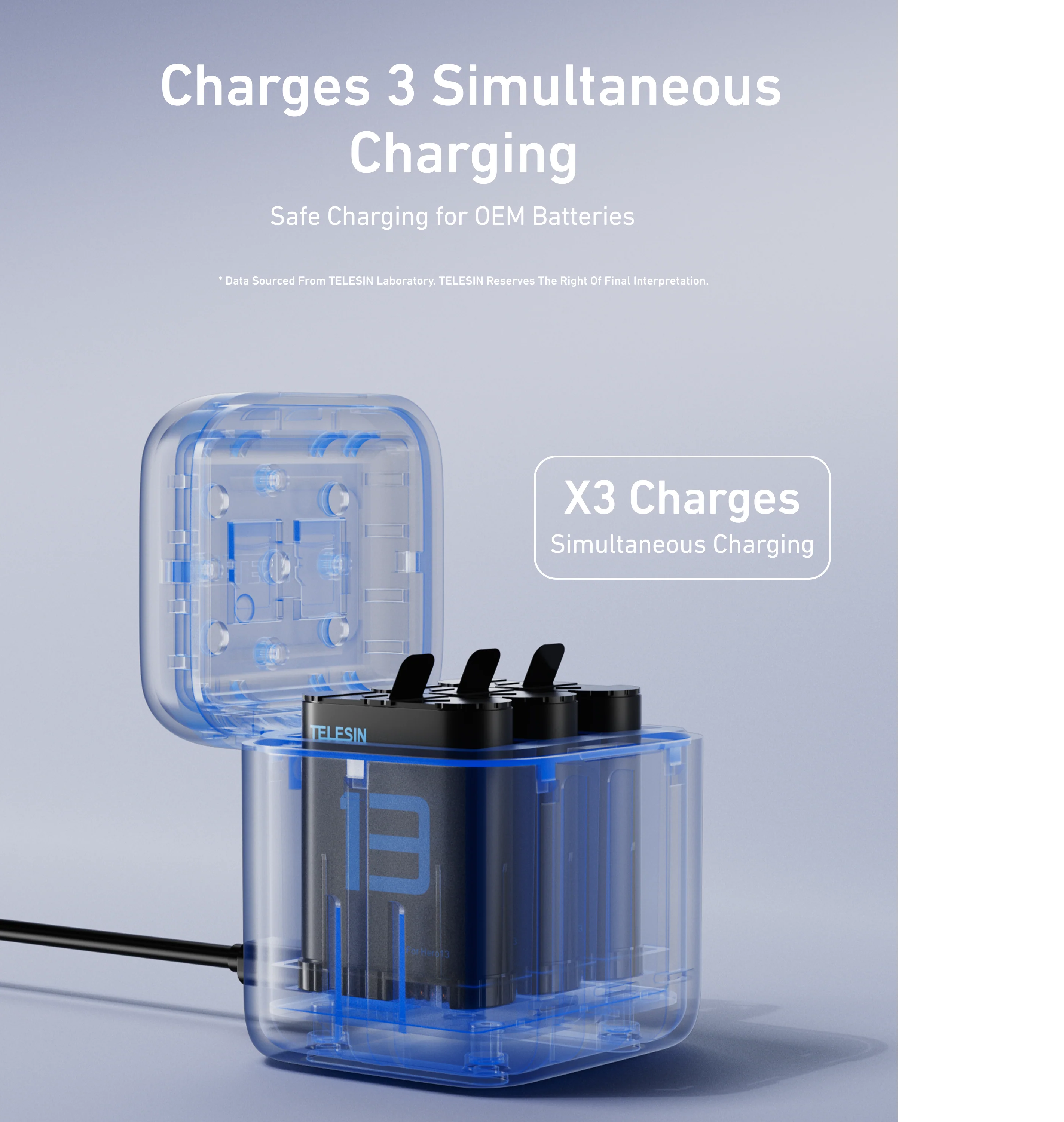 Hero 13 Battery Charger Kit - Image 3