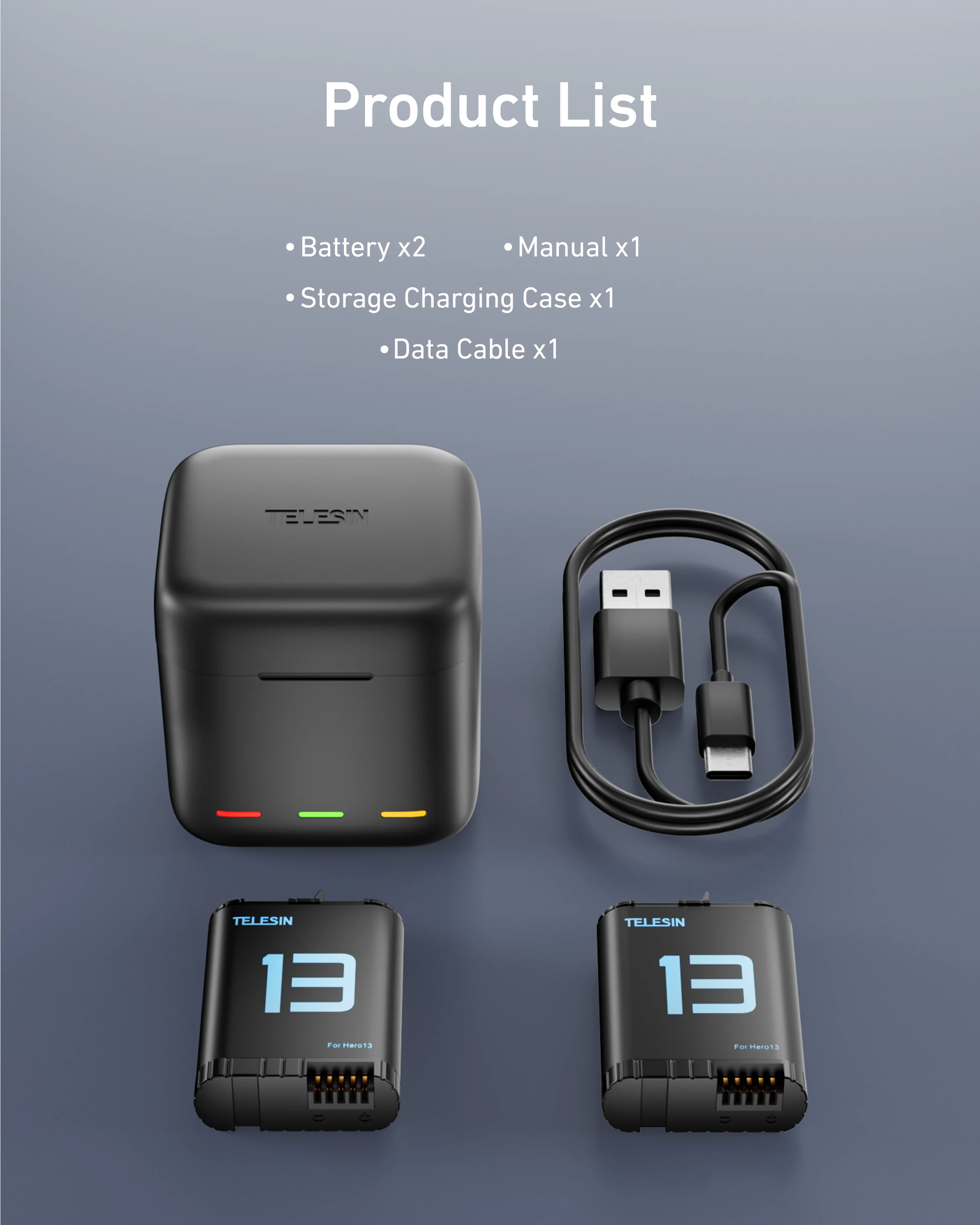 Hero 13 Battery Charger Kit - Image 5