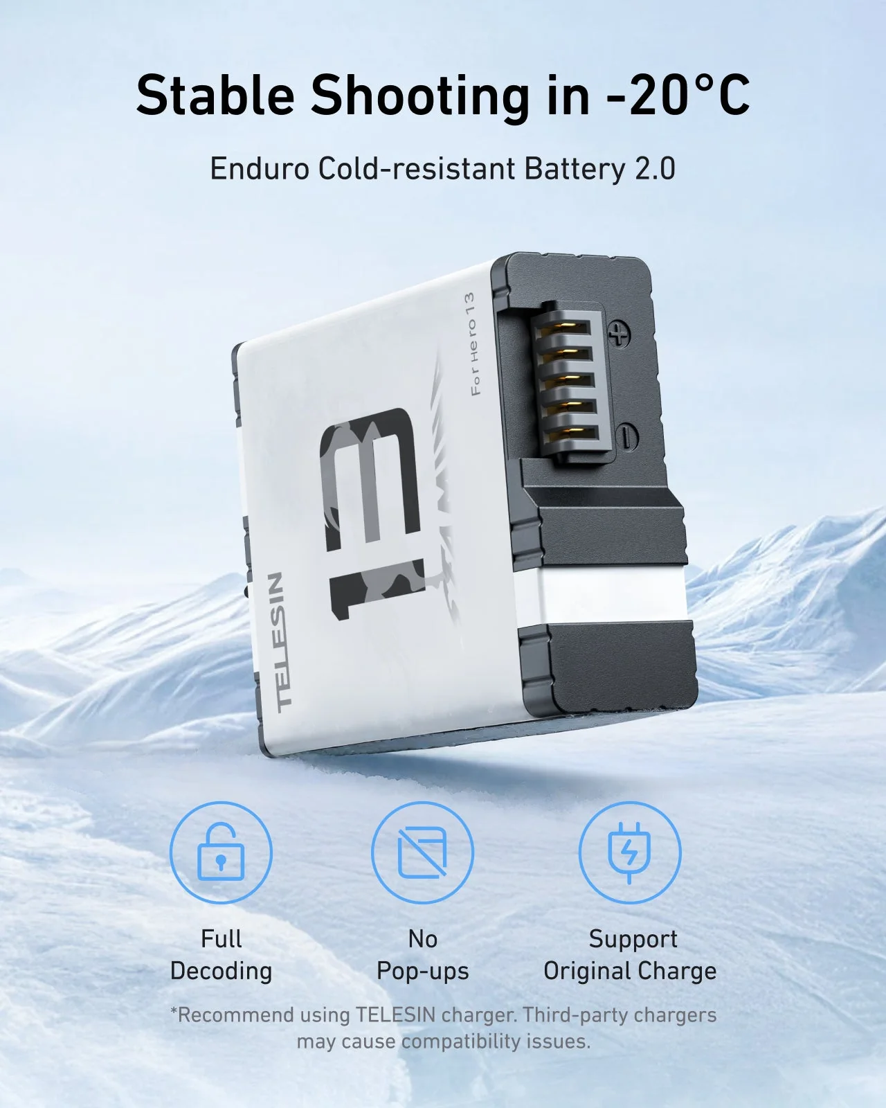 High performance battery for gopro 13 - Image 6