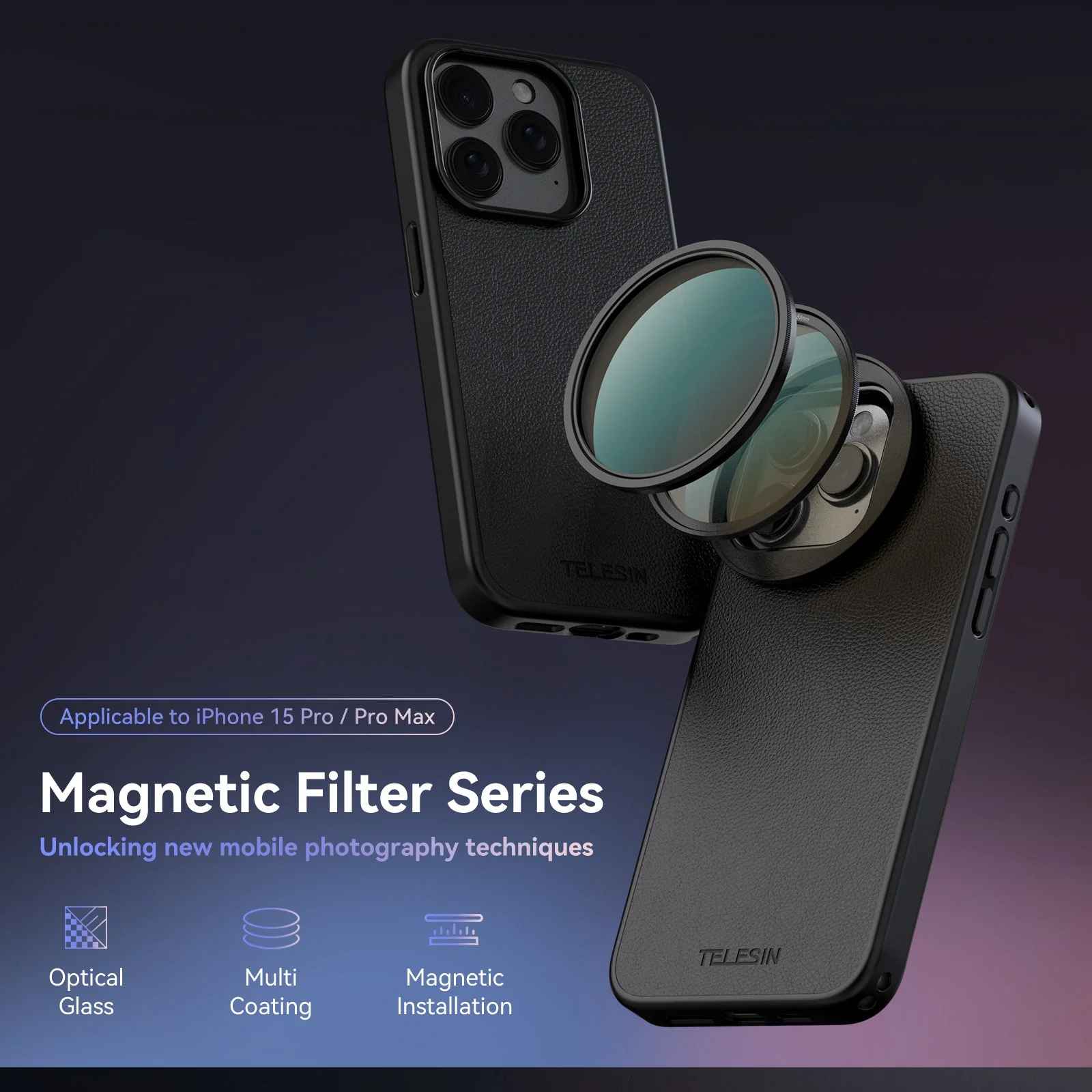 iPhone 15 Pro Max multifunctional phone case - Image 9