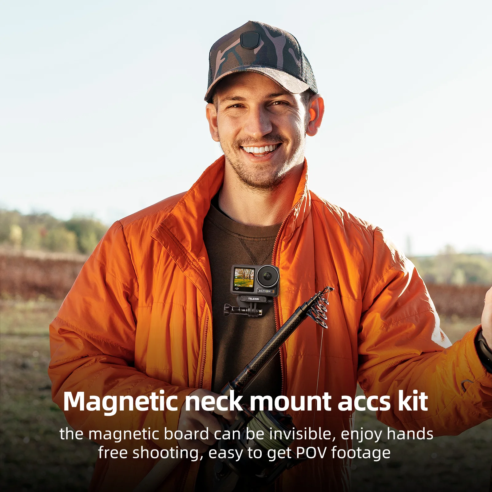 TELESIN Magnetic Pendant Mount - Image 12