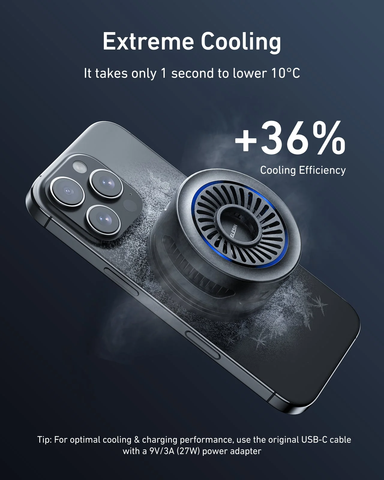 TELESIN Magnetic Phone Cooler - Image 6