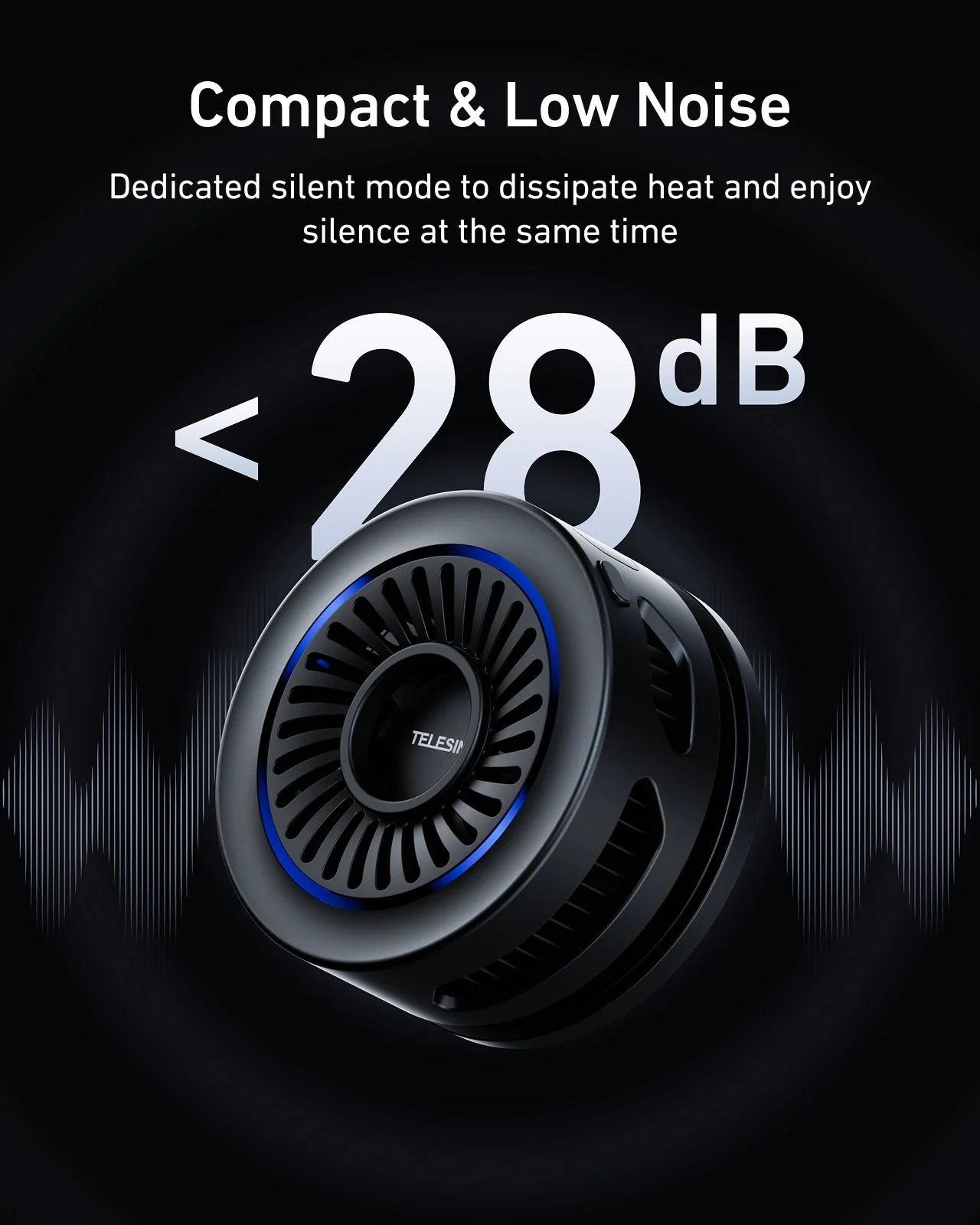 TELESIN Magnetic Phone Cooler - Image 9