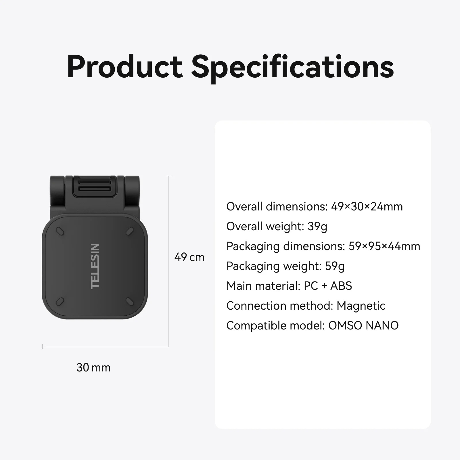 Magnetic Pivot Clip for Go ultra - Image 12