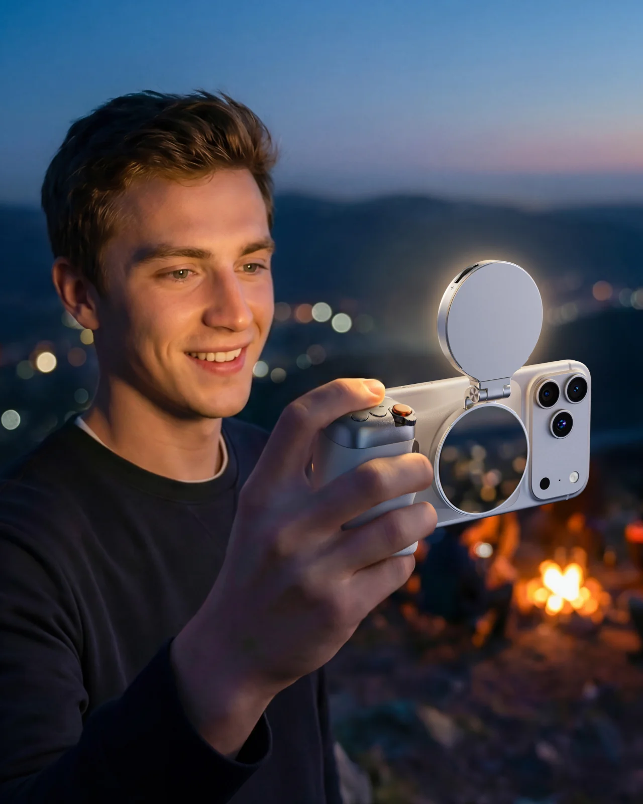 Magnetic RGB Selfie Ring Light - Image 10
