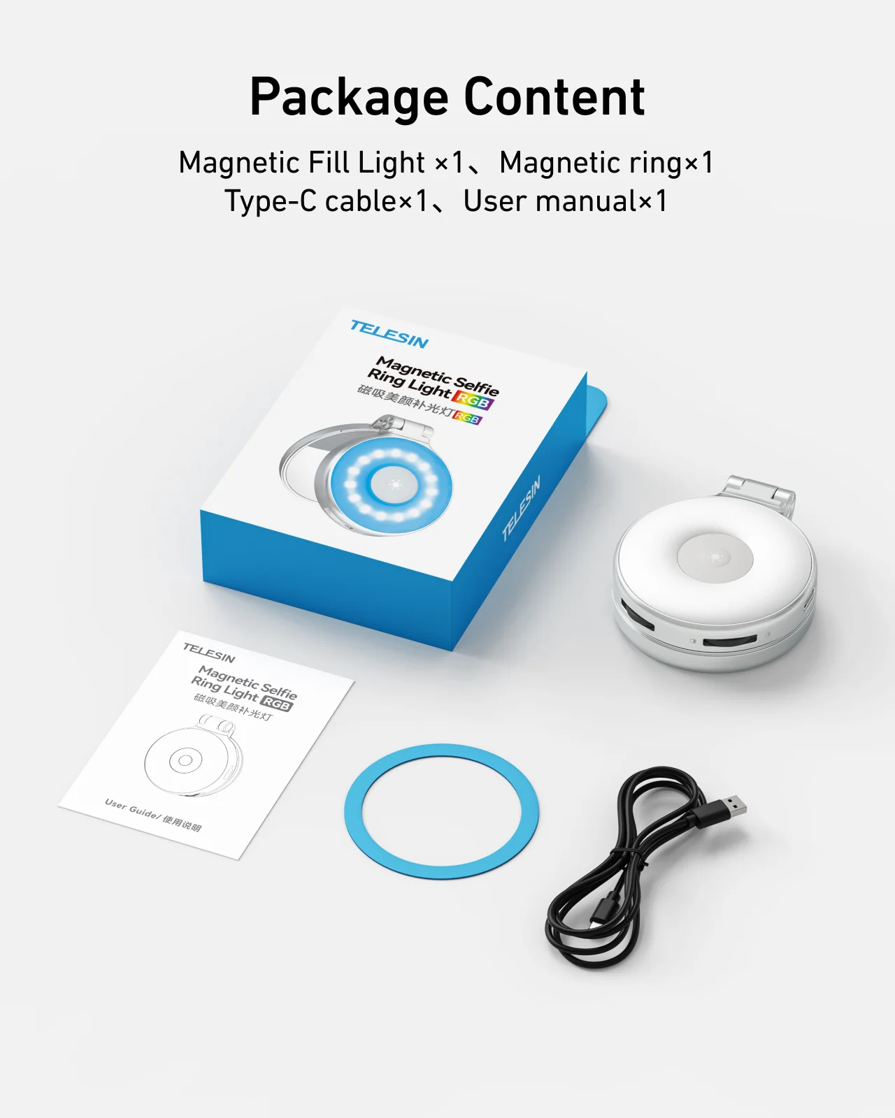 Magnetic RGB Selfie Ring Light - Image 11