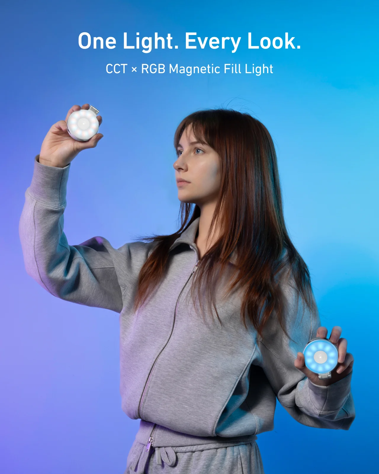 Magnetic RGB Selfie Ring Light - Image 3