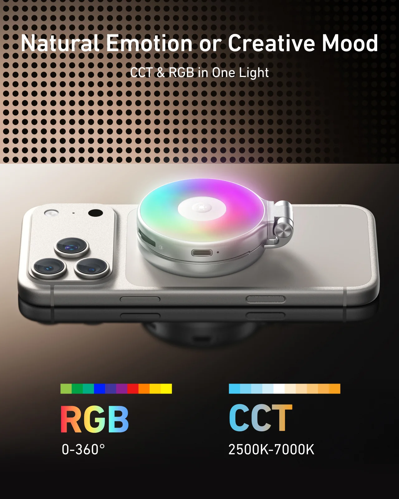 Magnetic RGB Selfie Ring Light - Image 4