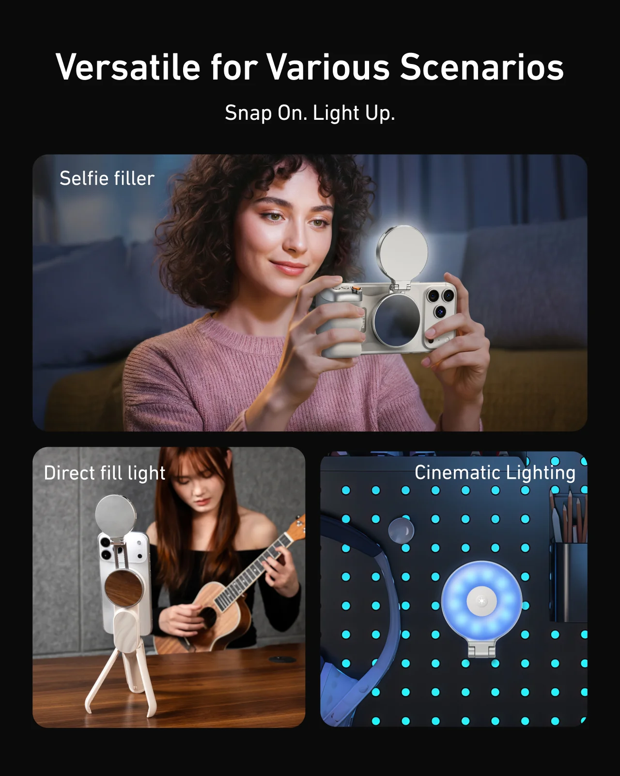 Magnetic RGB Selfie Ring Light - Image 8