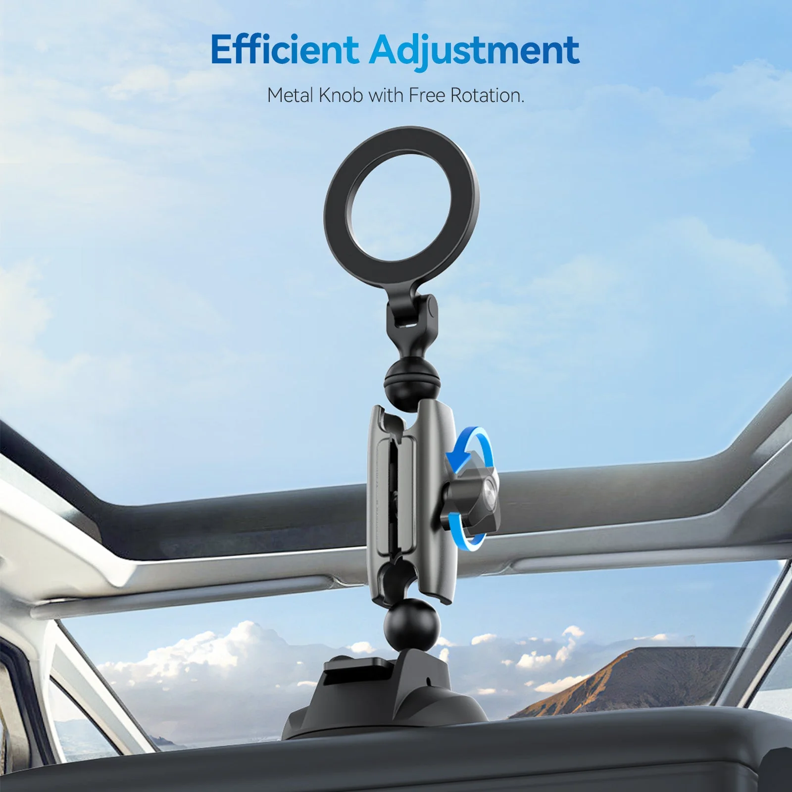 Magnetic Suction Car Phone Mount - Image 13