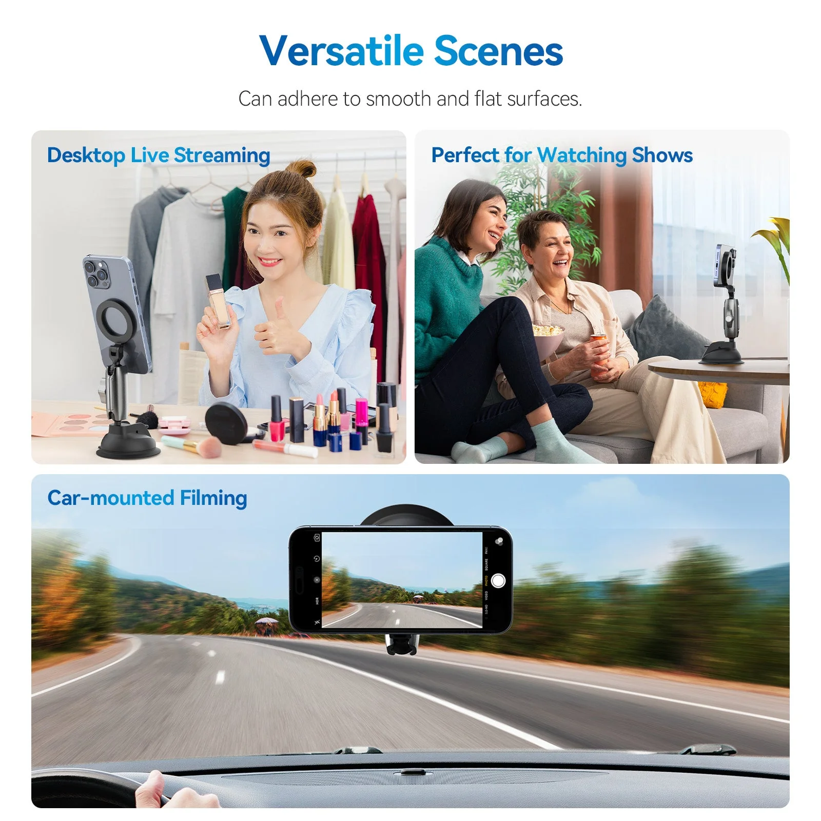 Magnetic Suction Car Phone Mount - Image 3