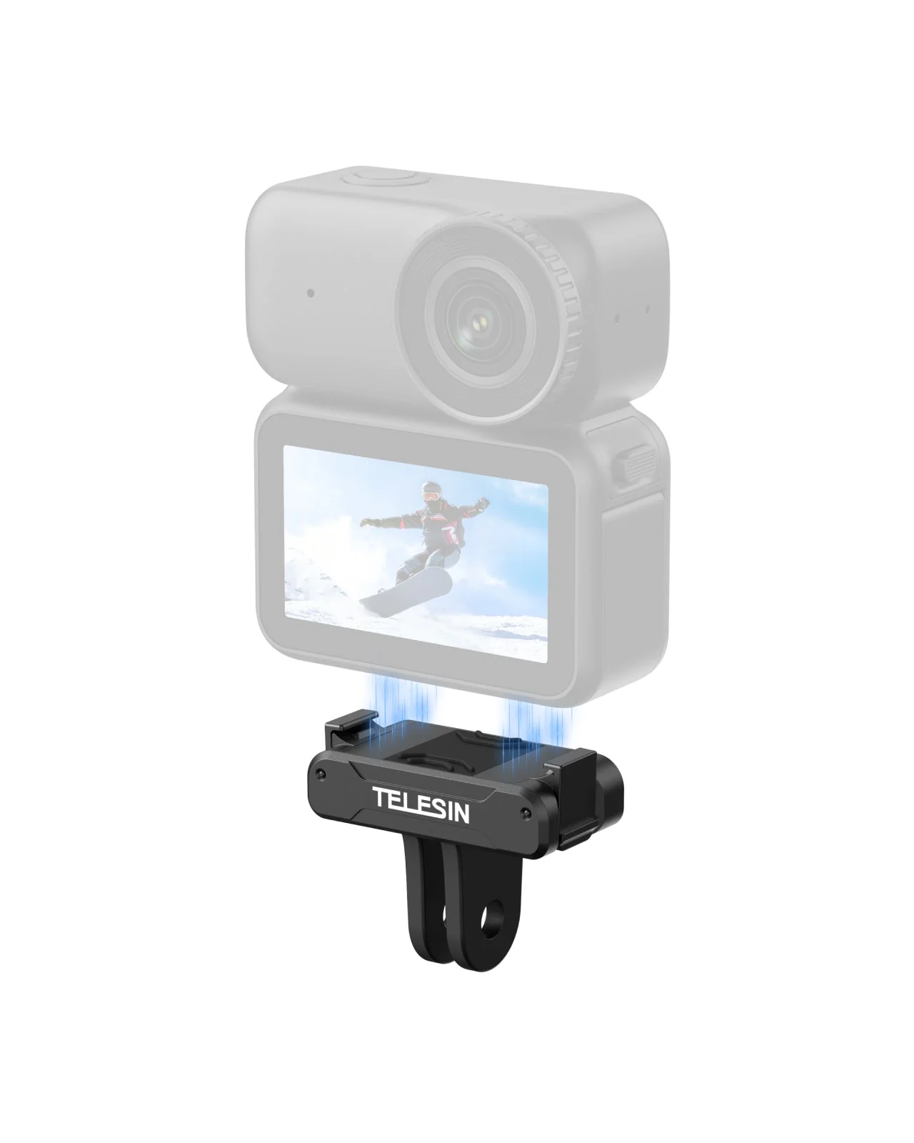 TELESIN Quick-Release Spring Clip for DJI Osmo Nano/Action 6 - Image 2