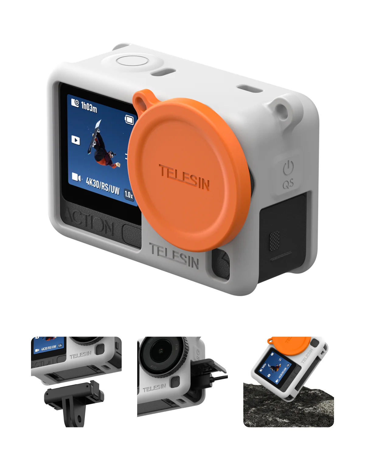 Silicone Protective Case For DJI Osmo Action 6 - Image 3