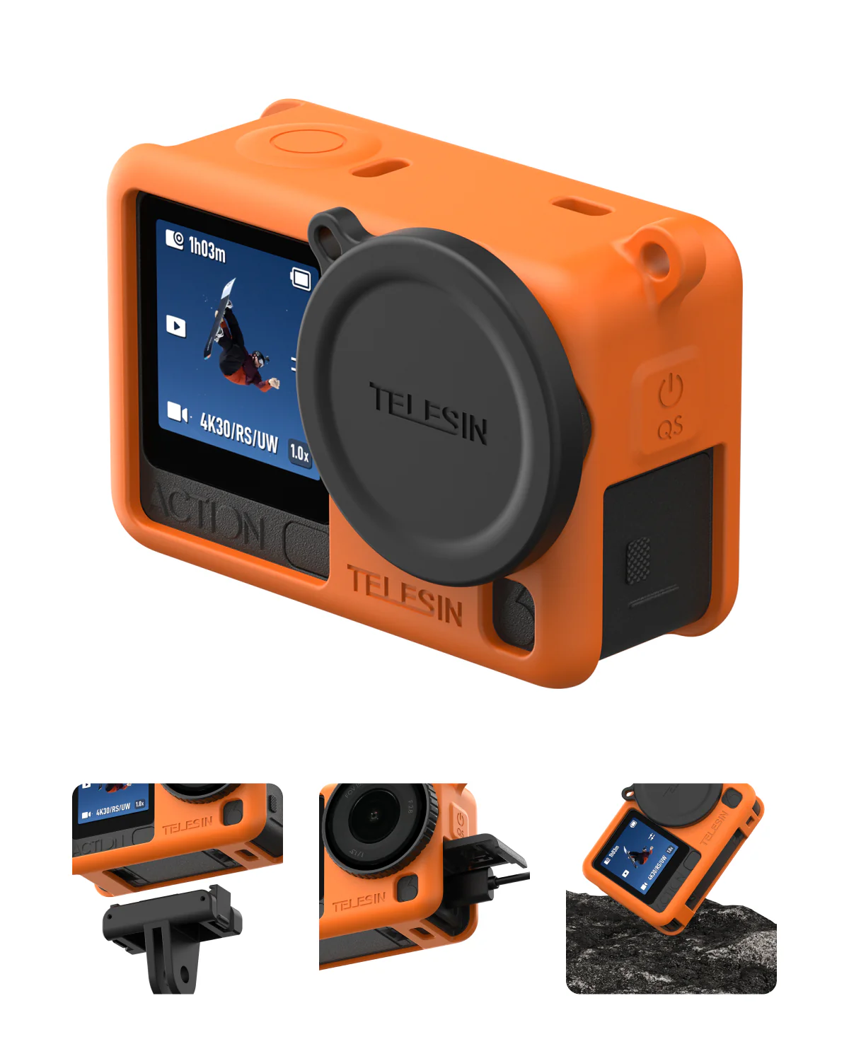 Silicone Protective Case For DJI Osmo Action 6 - Image 4