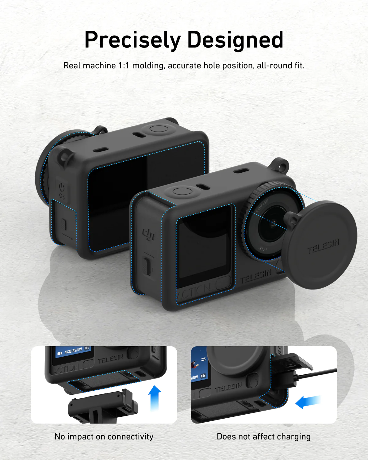 Silicone Protective Case For DJI Osmo Action 6 - Image 5