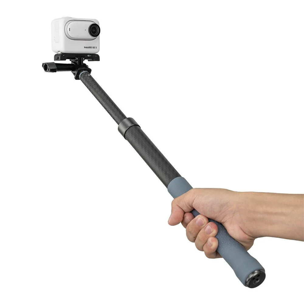 TELESIN 1.2m Adjustable Carbon Fiber Selfie Stick - Image 4