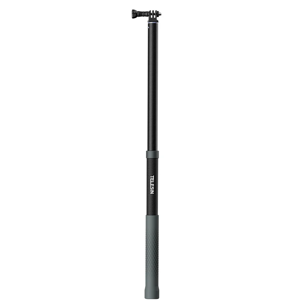 TELESIN 1.2m Adjustable Carbon Fiber Selfie Stick - Image 6