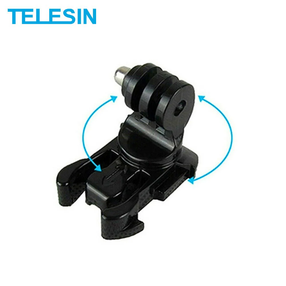 TELESIN 360 Degree Rotate J-Hook Buckle Vertical Surface Mount