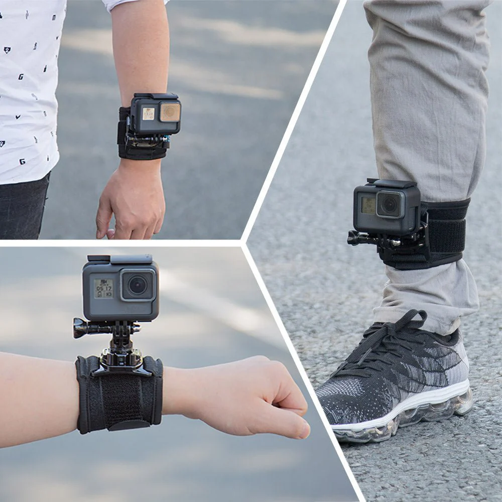 TELESIN 360 Degree Rotation Wrist Strap Mount for Action Cameras - Image 6
