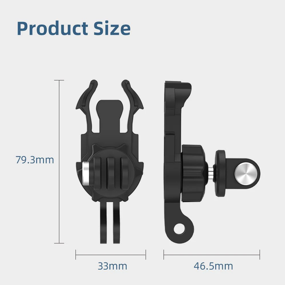 TELESIN 360° Rotate Adjustable Buckle Double J-hook - Image 12