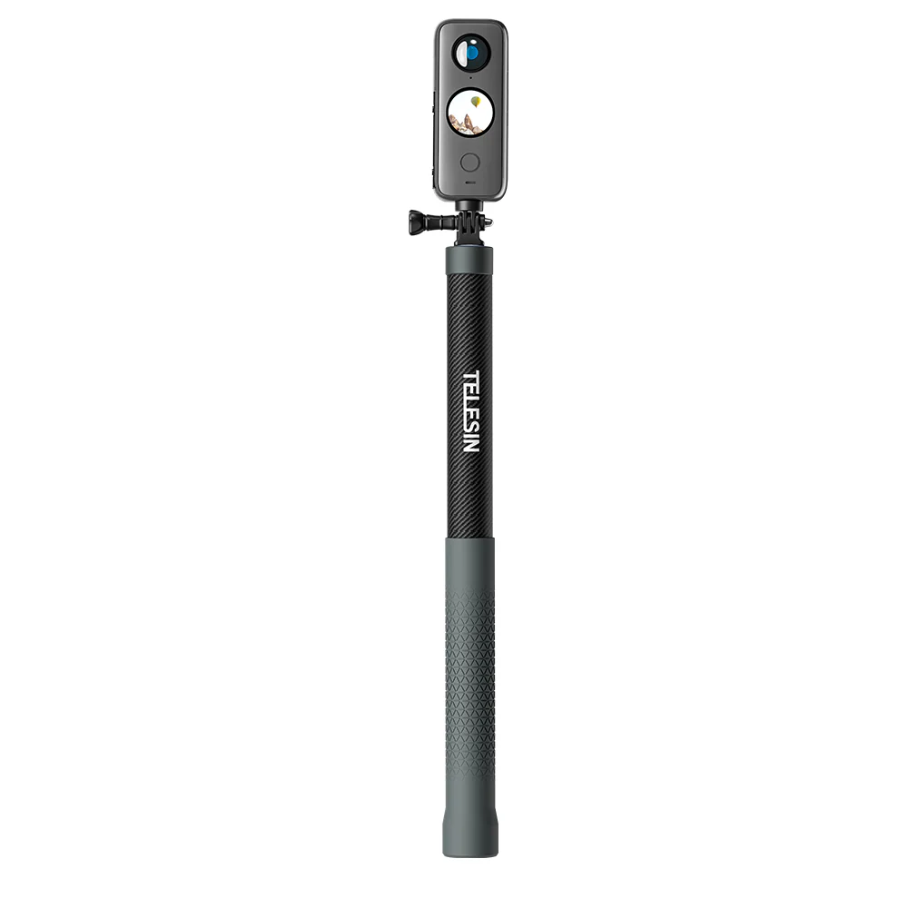 TELESIN New Design 3m Carbon Fiber Selfie Stick (3.0) - Image 3