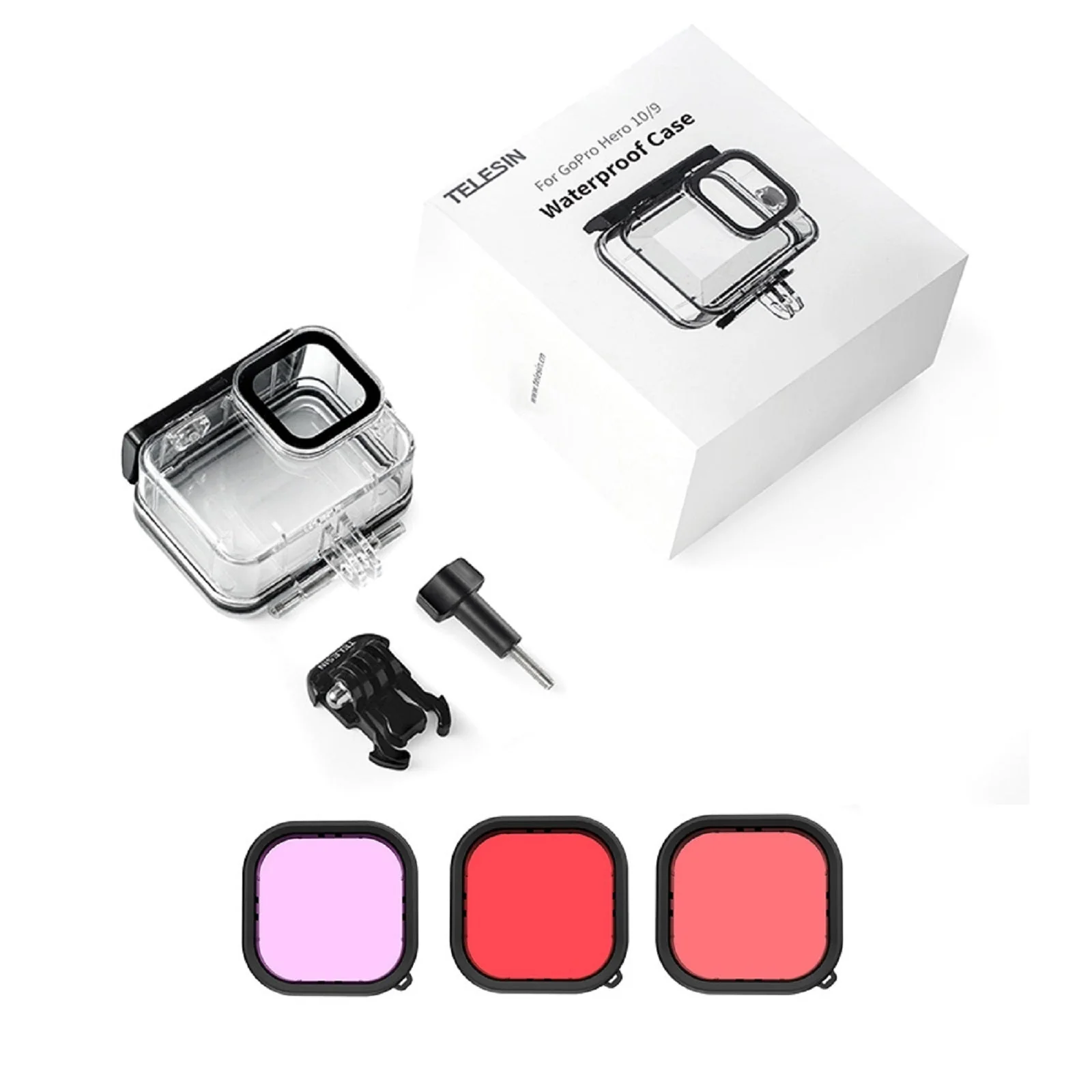 Waterproof Case with Lens Filter for GoPro 9-12 - Image 17