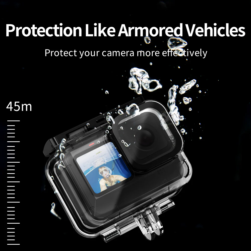 Waterproof Case with Lens Filter for GoPro 9-12 - Image 7