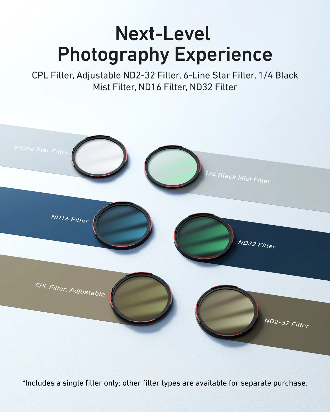 TELESIN 67mm Phone Lens Filter - Image 6
