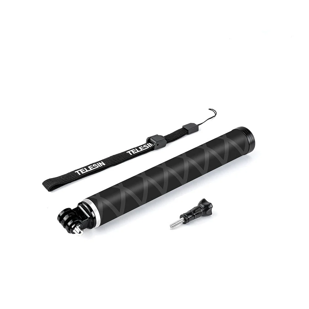 TELESIN 0.9m Carbon Fiber Selfie Stick Aluminium Alloy Tripod - Image 11