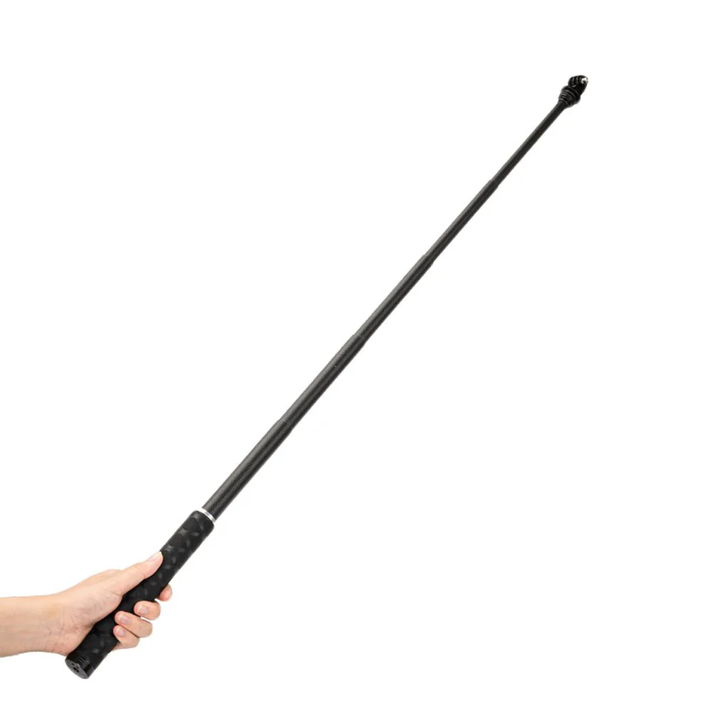 TELESIN 0.9m Carbon Fiber Selfie Stick Aluminium Alloy Tripod - Image 3