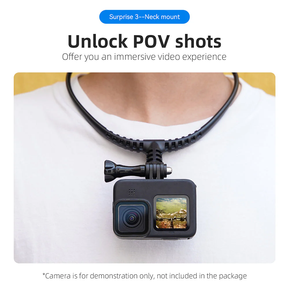 TELESIN Action Camera Accessories Kit for Beginner - Image 5