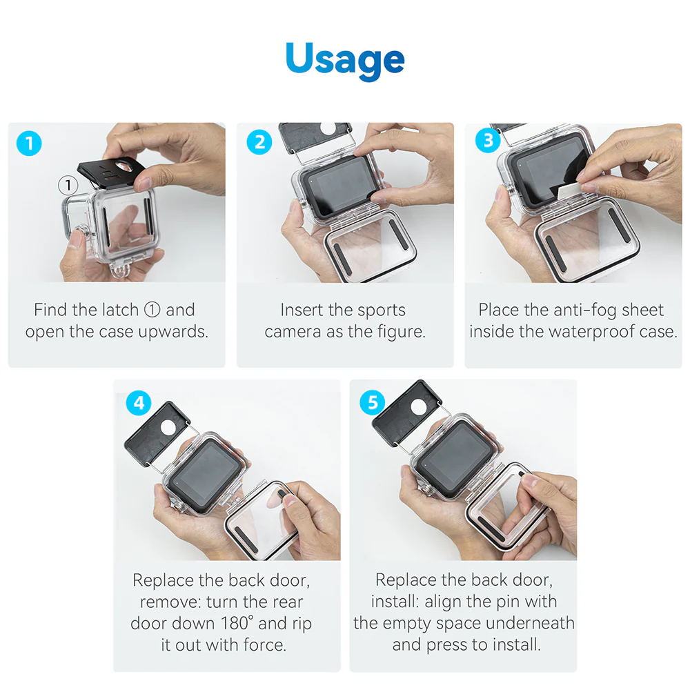 All Scene Protective Case Waterproof Set for GoPro 9-12 - Image 17