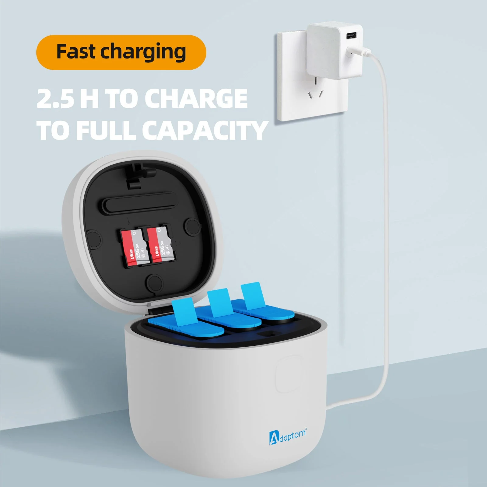 AllinBox Portable Storage Charger for GoPro Battery 9-12 - Image 4