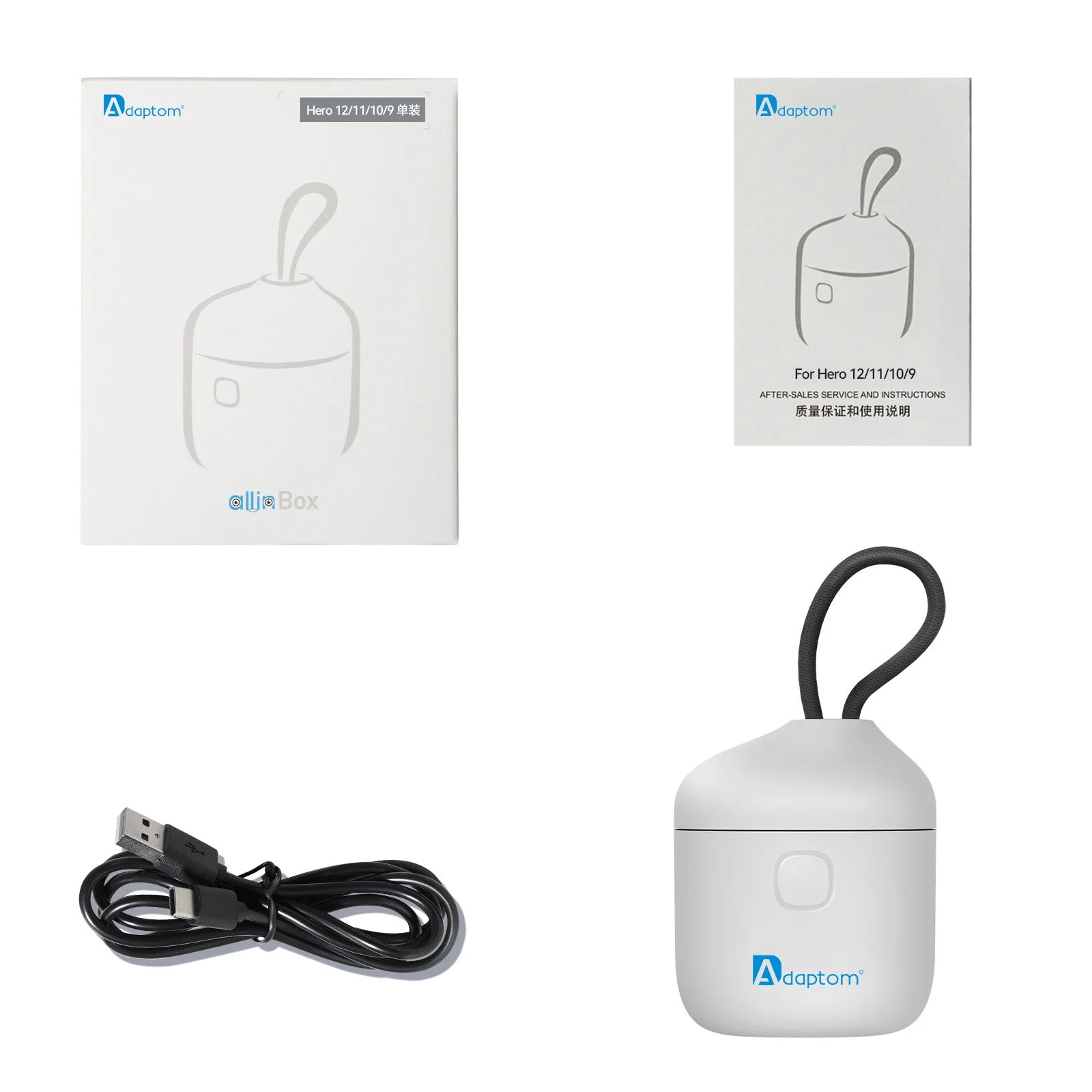 AllinBox Portable Storage Charger for GoPro Battery 9-12 - Image 7