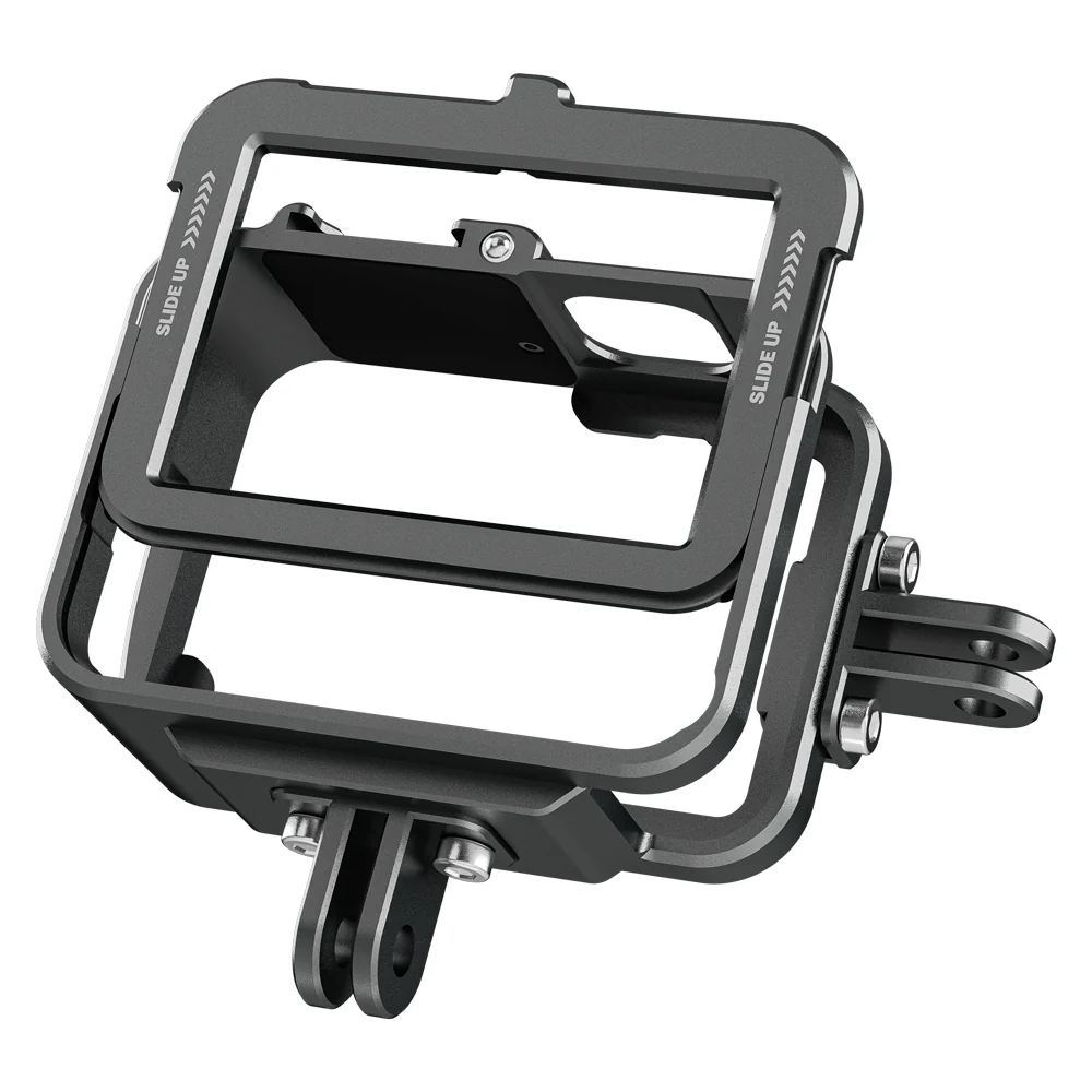 TELESIN Metal Cage Vertical Frame for GoPro 12/11/10/9 - Image 2
