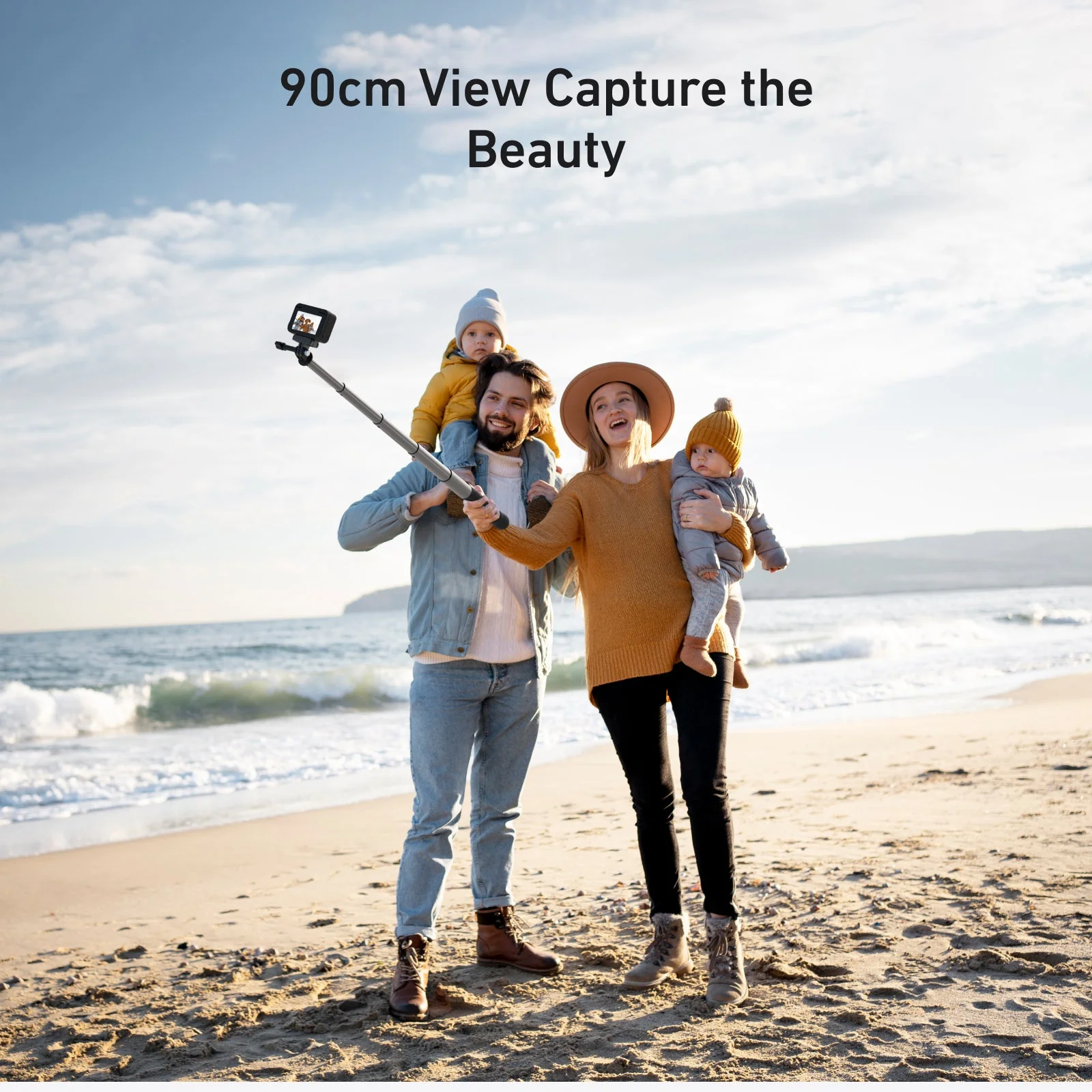 Telesin aluminum alloy high strength selfie stick - Image 7